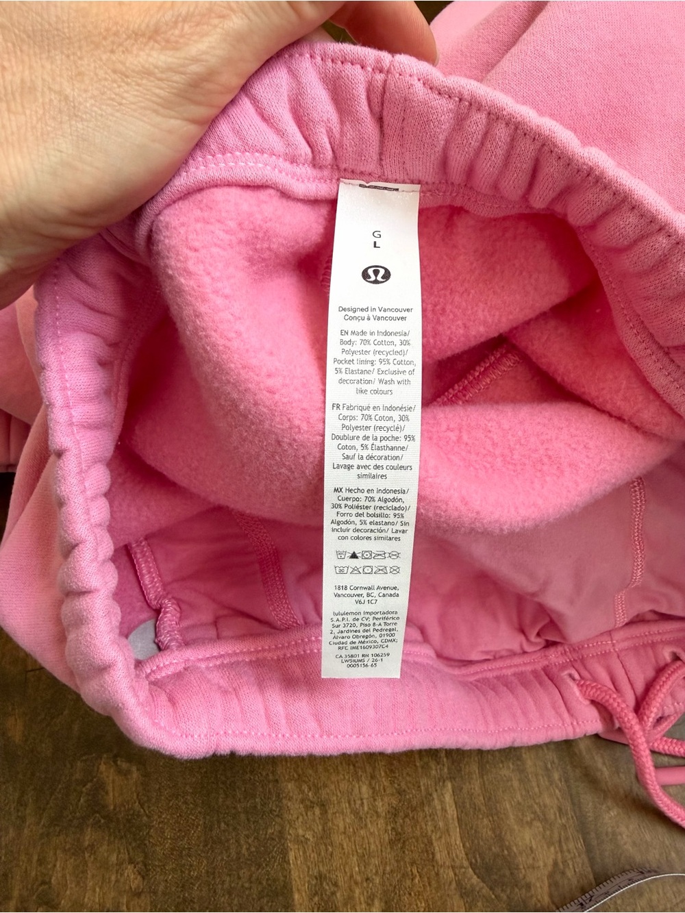 Lululemon Steady State SuperLoft Jogger candy cloud pink sweatpants - Picture 9 of 10